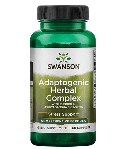 Complex de plante adaptogene | cu Rhodiola Ashwagandha Ginseng - 60 capsule