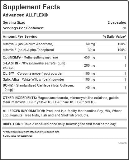 Advanced AllFlex - 60 de capsule