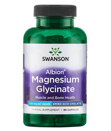 Glicinat de magneziu chelat Albion® 133 mg - 90 capsule