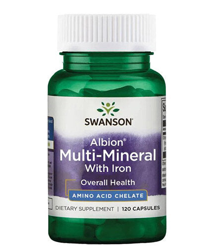 Albion Multi-Mineral Cu Fier - 120 capsule