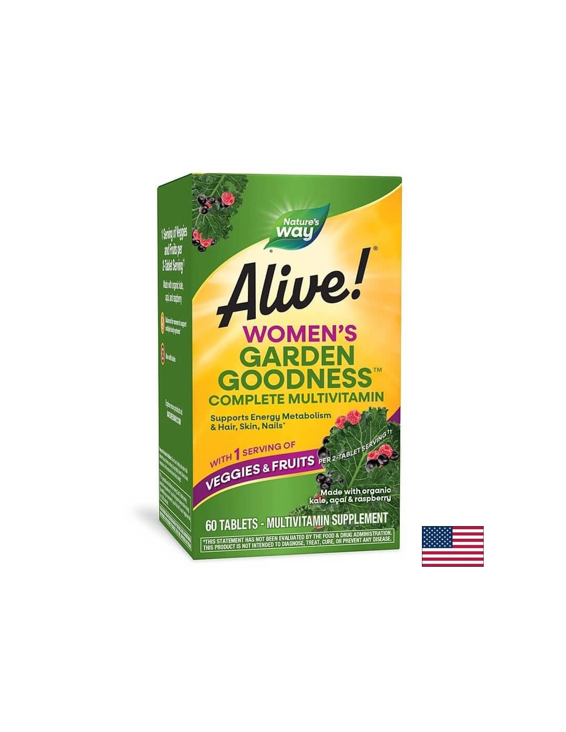 În viaţă! Garden Goodness Multi pentru femei - 60 de tablete