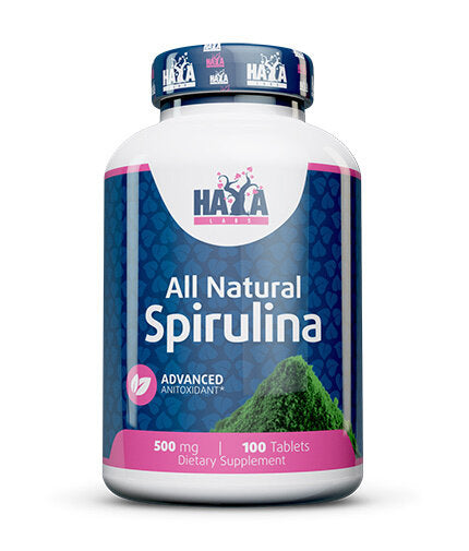 Spirulina totala naturala 500 mg. / 100 de file.