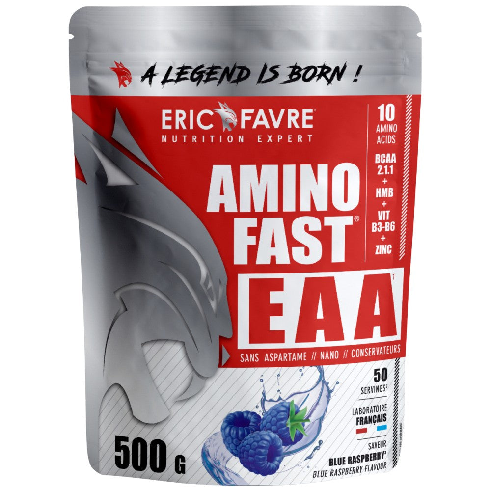 Amino Fast® EAA | Pudră de aminoacizi esențiali - 500 de grame