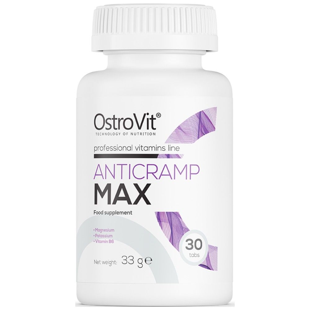 AntiCrampe MAX - 30 de comprimate