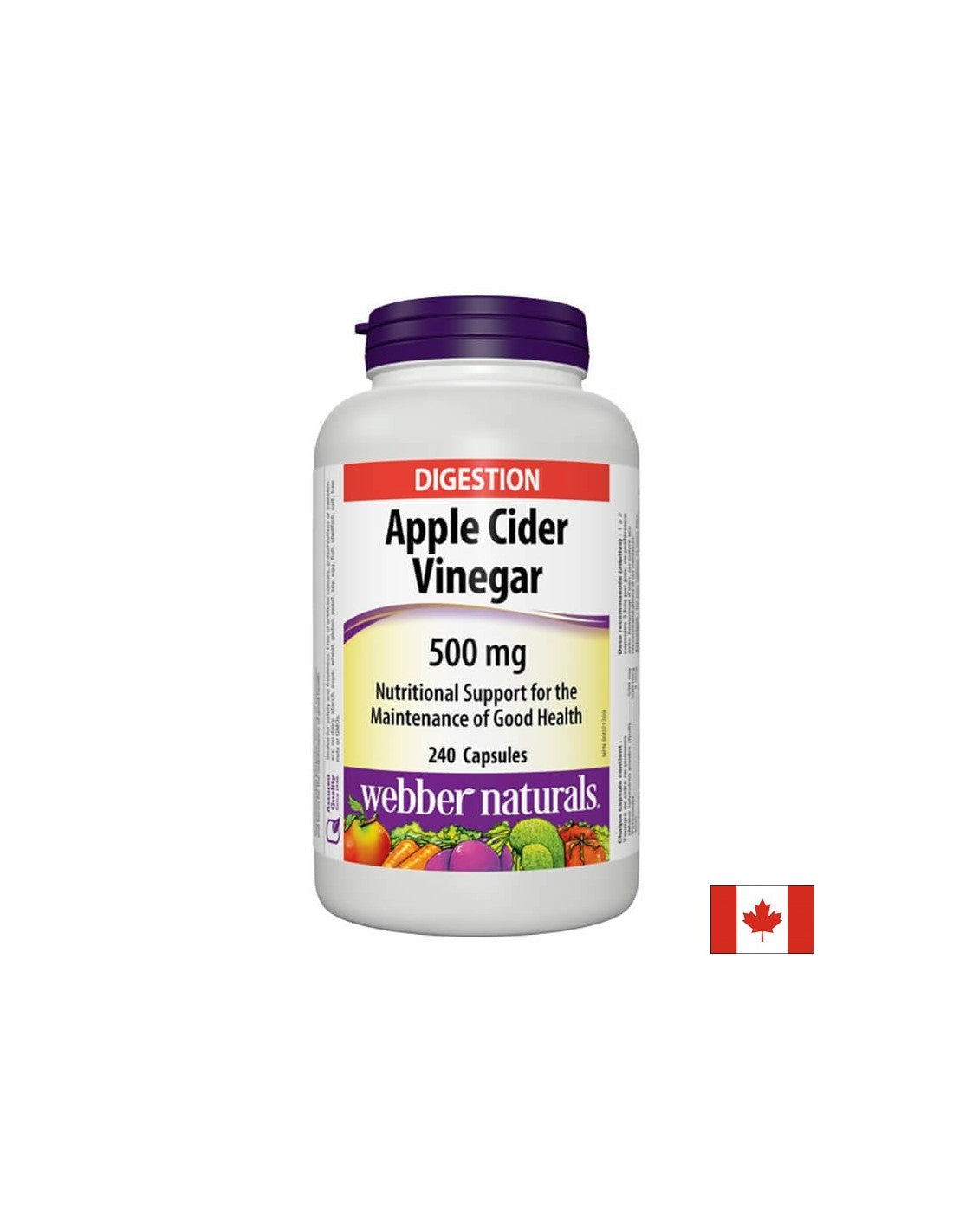 Otet de mere - Otet de mere, 500 mg, 240 capsule