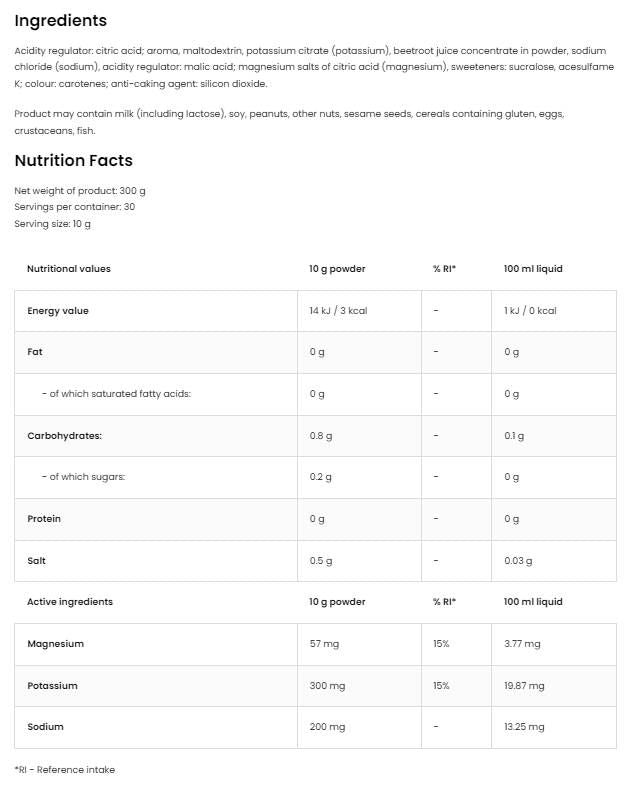 Aqua Kick / Advanced Hydration - Electrolit - 300 de grame