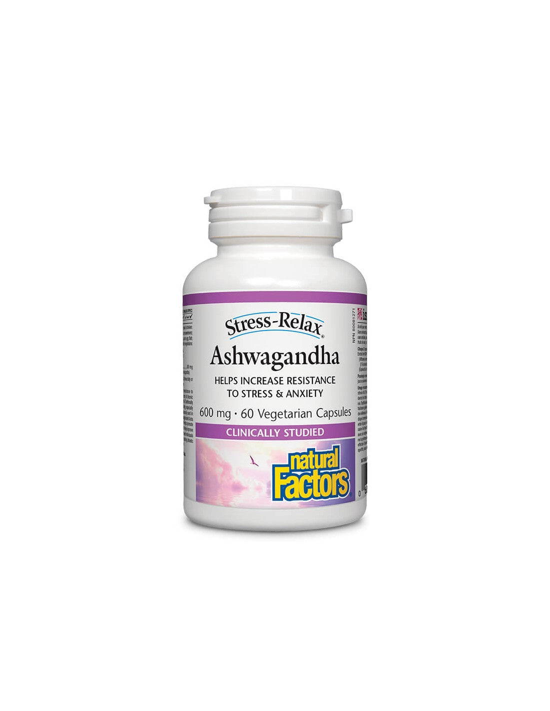 Ashwagandha Stress-Relax / Ashwagandha, 60 capsule Natural Factors