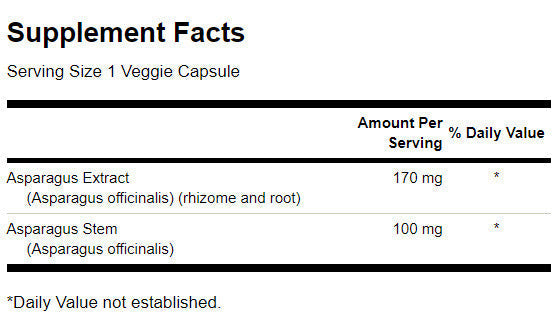 Extract de sparanghel - 60 capsule
