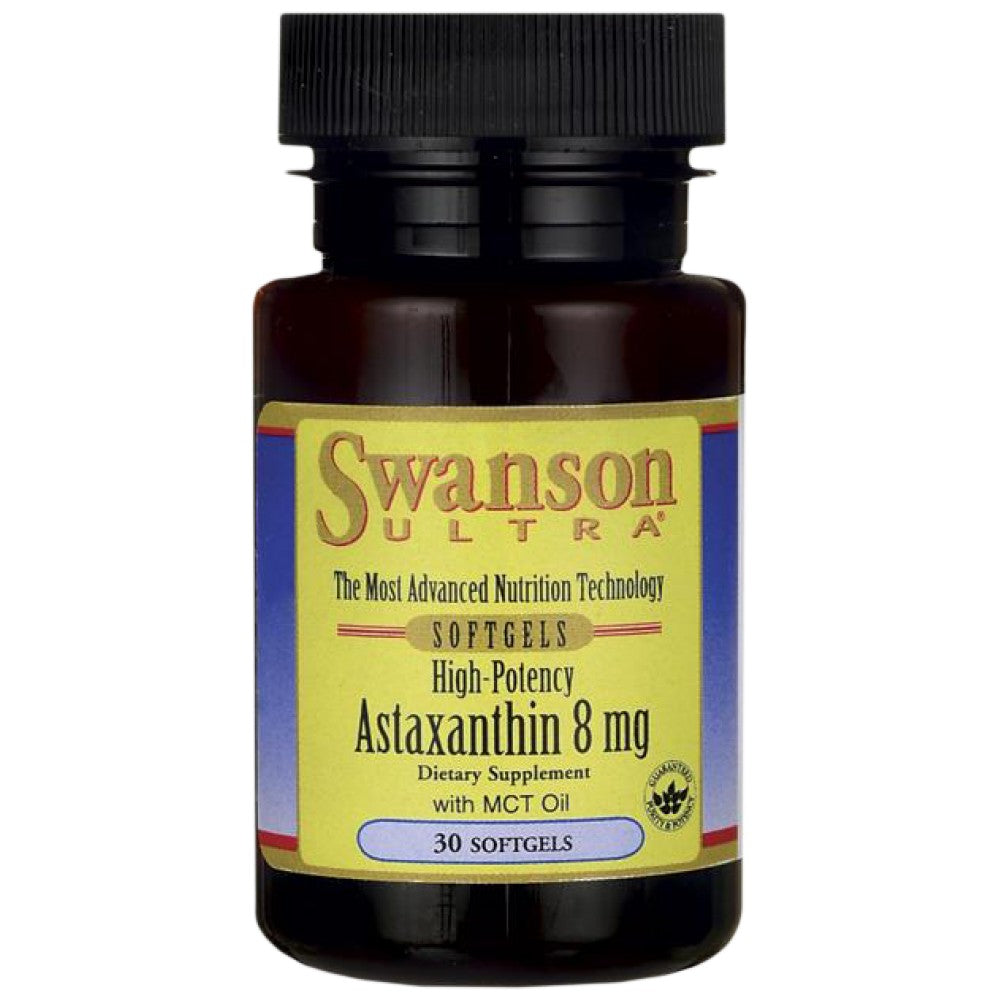 Astaxantina 8 mg 30 capsule de gel