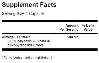 Astragalus 500 mg - 120 capsule