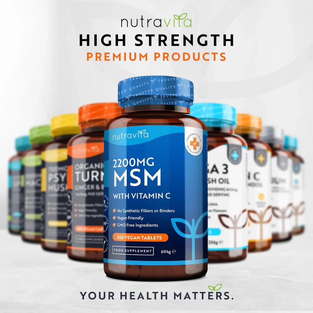 MSM 2200 MG - 365 comprimate.