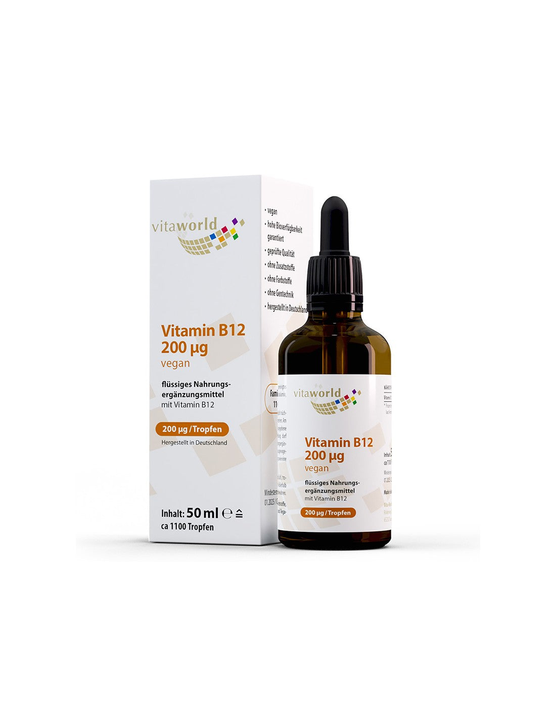 Sistem nervos - Vitamina B12 200 µg, 50 ml picături