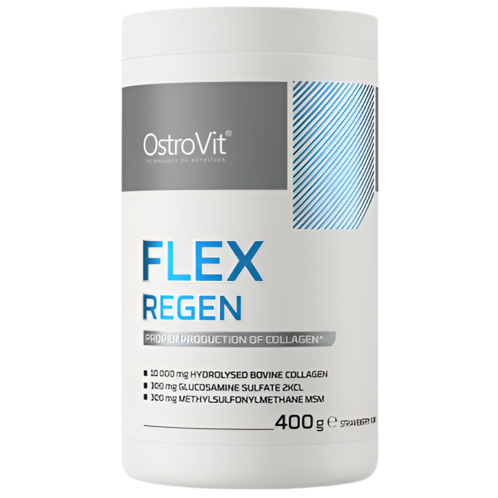 Flex Regen | Colagen + Glucozamina, Condroitina, MSM, Acid Hialuronic 400 grame