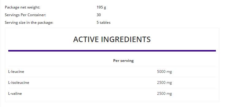 BCAA 2:1:1 1000 150 tablete