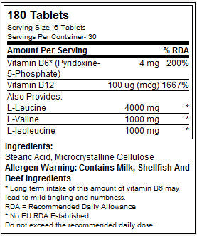 BCAA 6000 - 180 tablete