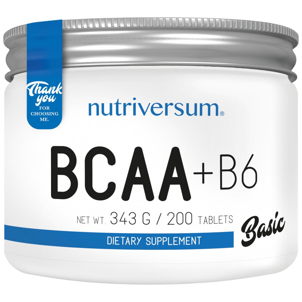 Tablete BCAA + B6 - 200 tablete