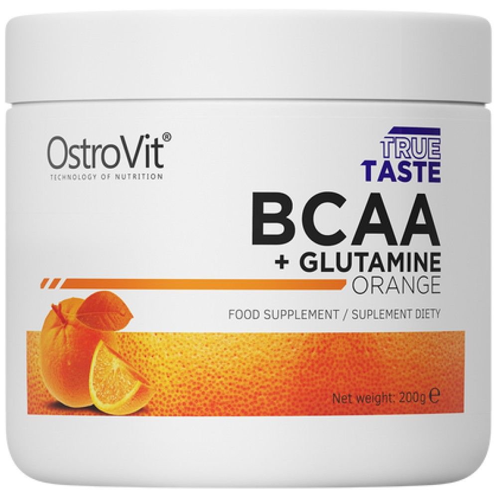 BCAA + pulbere de glutamină - 200 grame