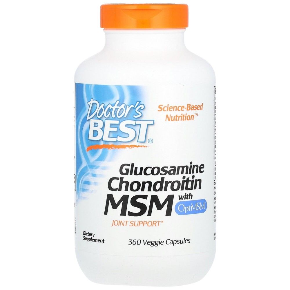 BEST Glucozamină Condroitină și MSM - 360 capsule