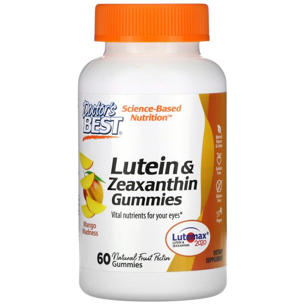 BEST Gummies cu luteină și zeaxantina - 60 de gumii