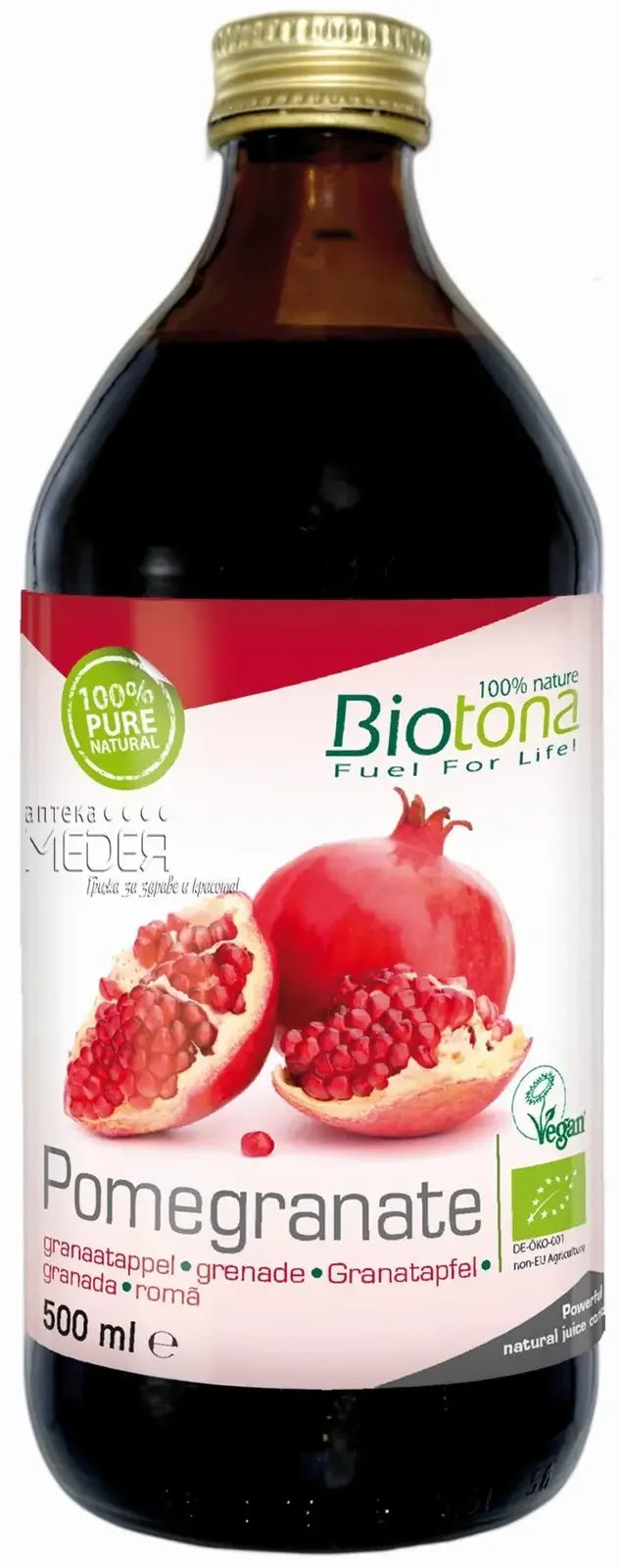 BIOTON | BIOTONA SUC BIO DIN CONCENTRAT DE RODIE 500ML