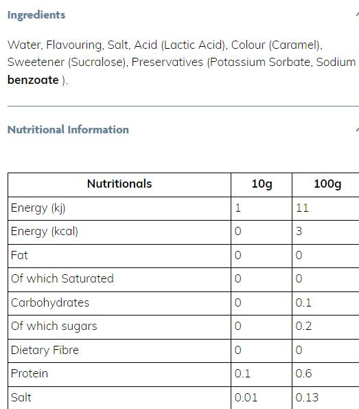 Sirop de cafea Barista Zero Calorie | Turtă dulce 1000 ml
