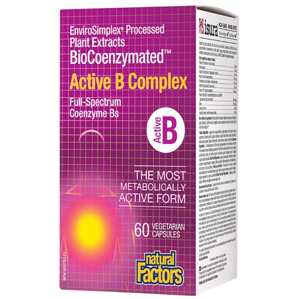 Complex B activ biocoenzimat - 60 capsule