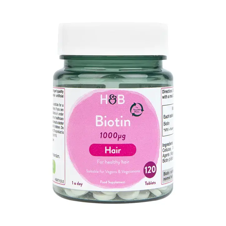 Biotină 1000 mcg - 120 tablete
