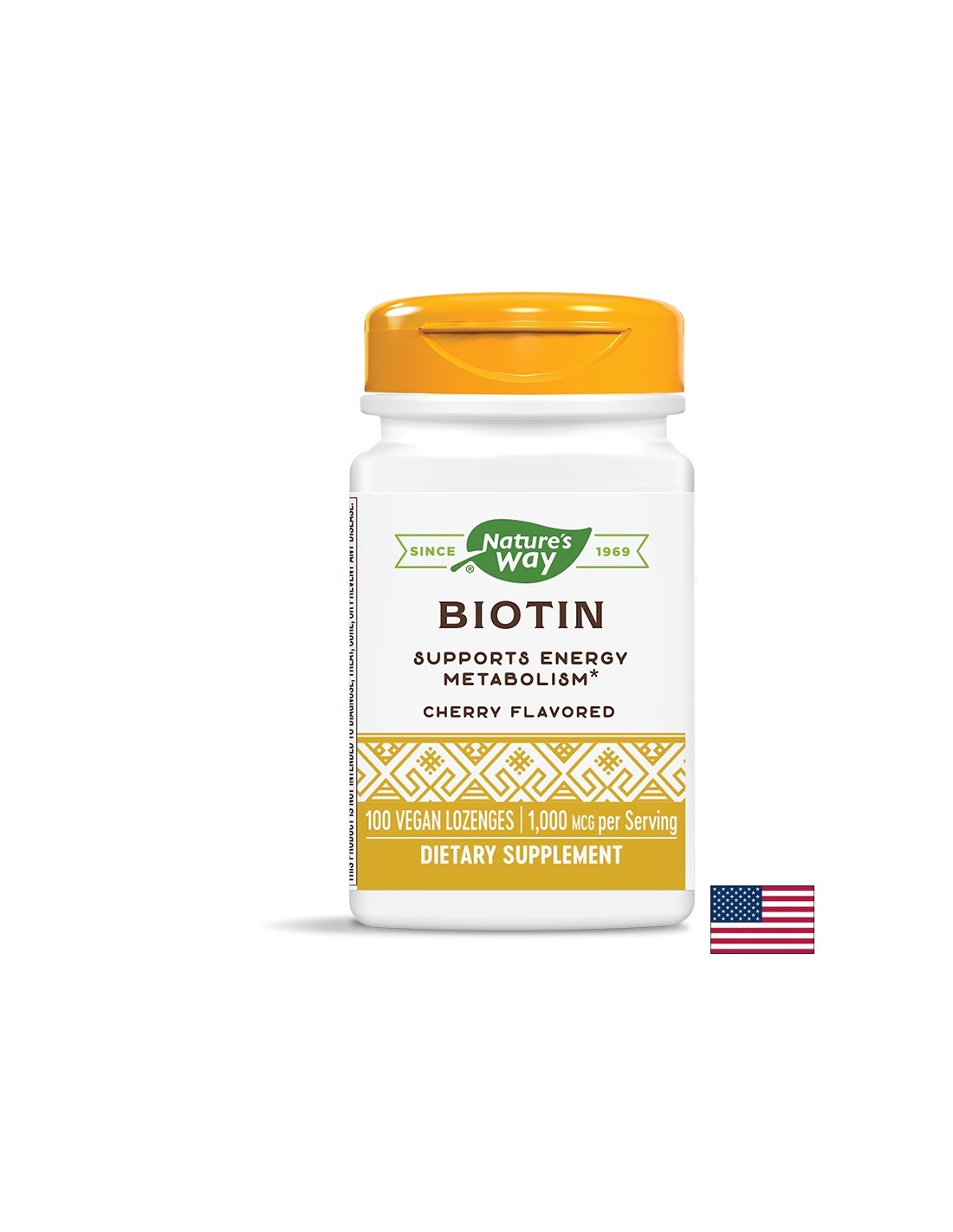 Biotină 1000 mcg - 100 tablete masticabile