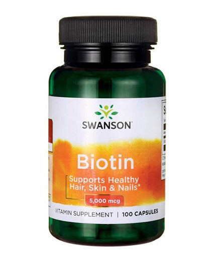 Biotină 5000 mcg - 100 capsule