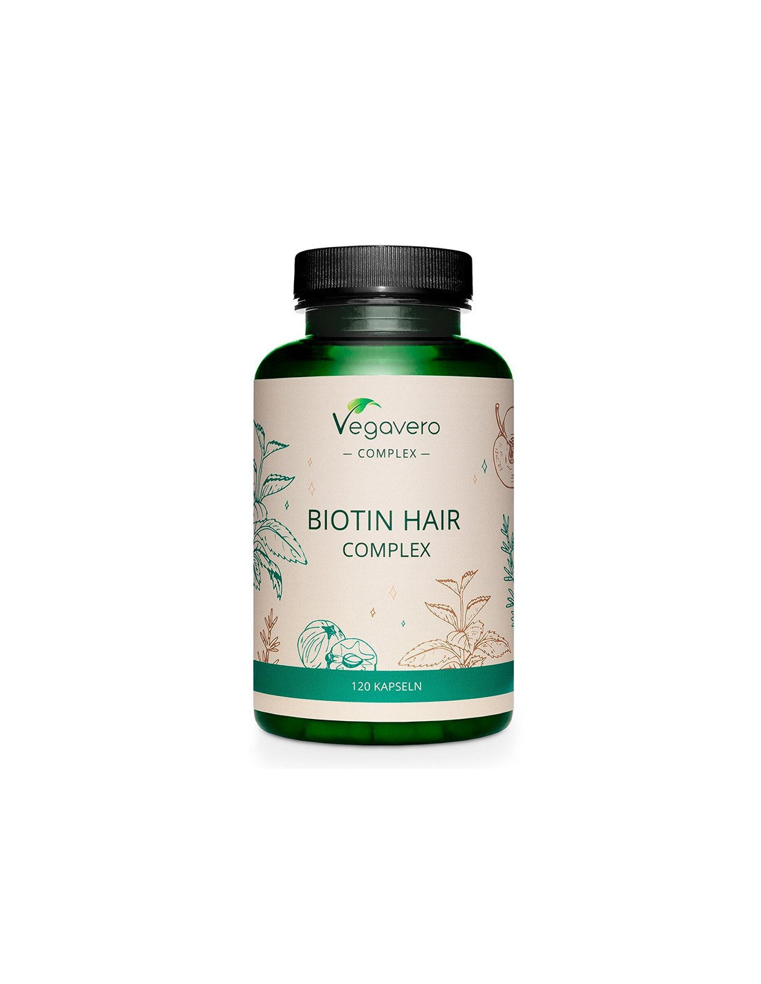 Îngrijire complexă a părului - Biotin Hair Complex, 120 capsule