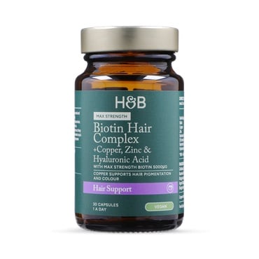 Complex de păr Biotin (Complex de păr Biotin) 30 capsule HOLLAND & BARRETT