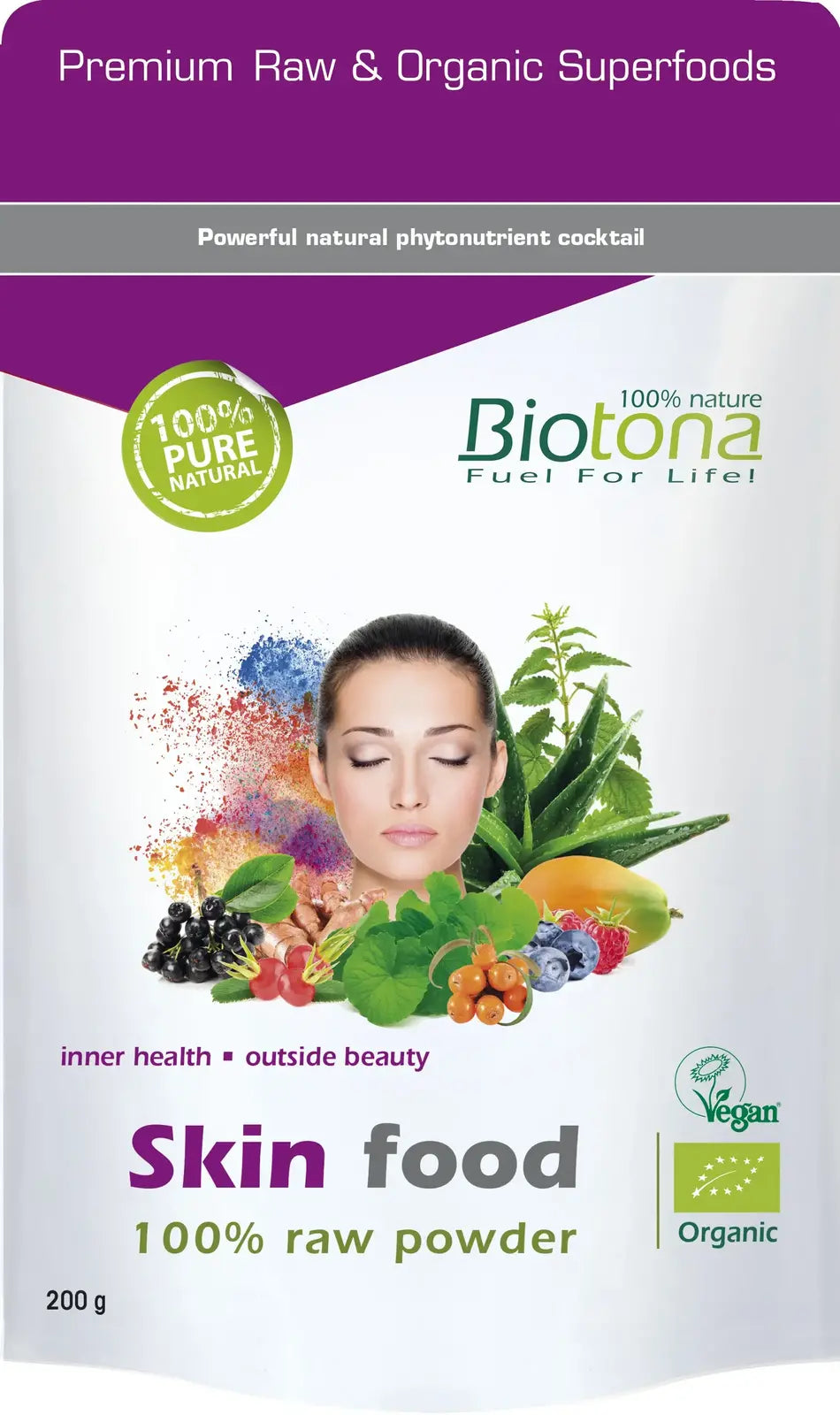 Hrana organica pentru piele Biotona 200 g