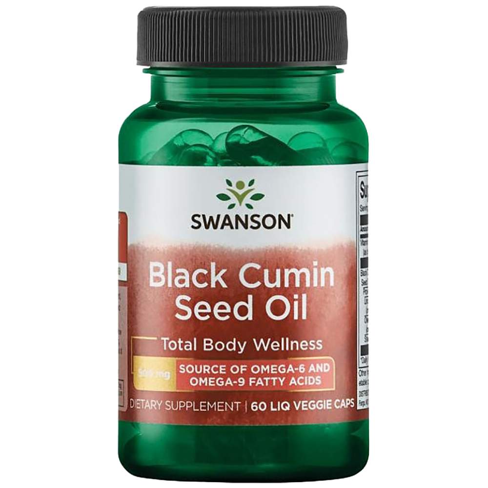 Ulei din semințe de chimion negru 500 mg - 60 capsule de gel
