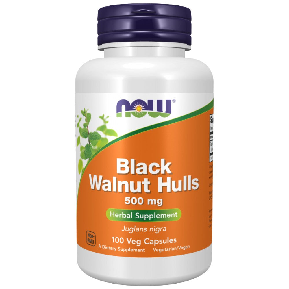 Coji de nucă neagră 500 mg - 100 capsule