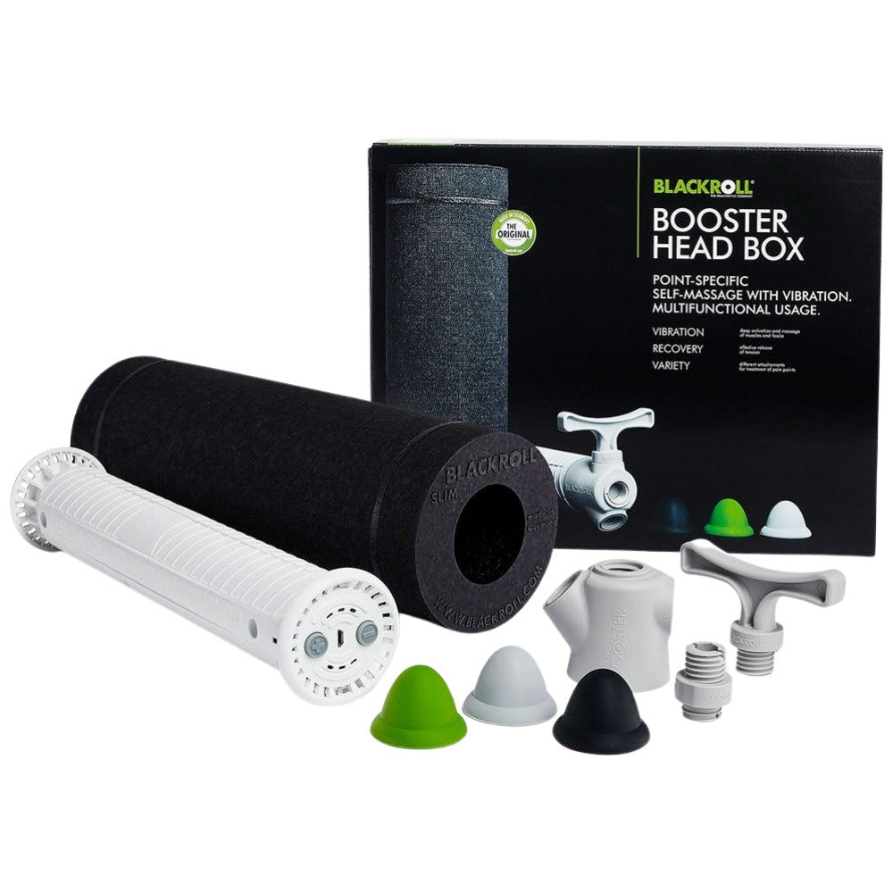 Blackroll® Booster Head Box | Set rola de spuma, masaj si accesorii