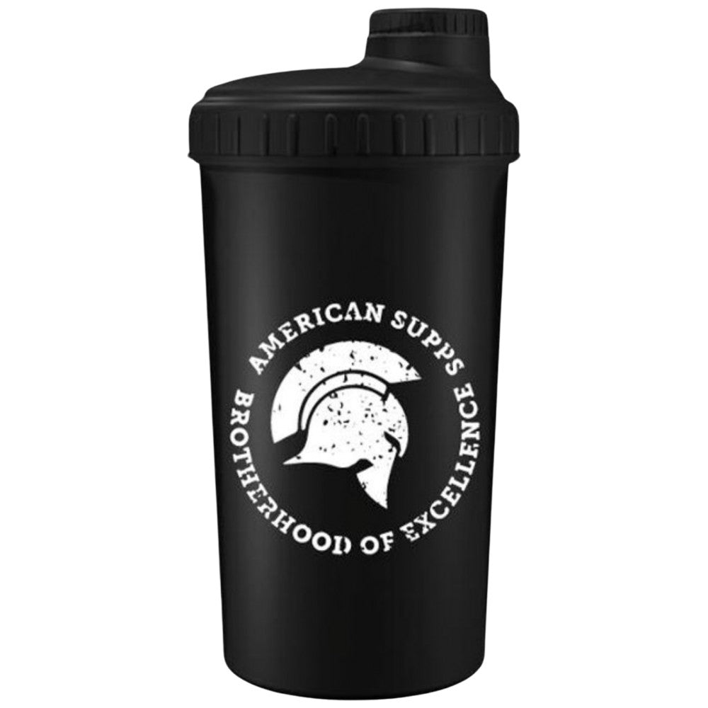 Shaker pentru culturism - Negru 600 ml