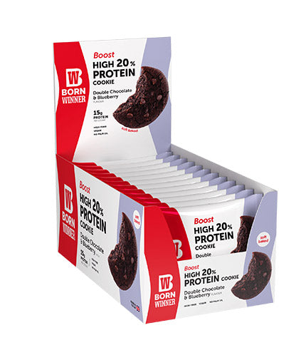 Biscuiți Boost 20% cu conținut ridicat de proteine - 12 x 75 grame