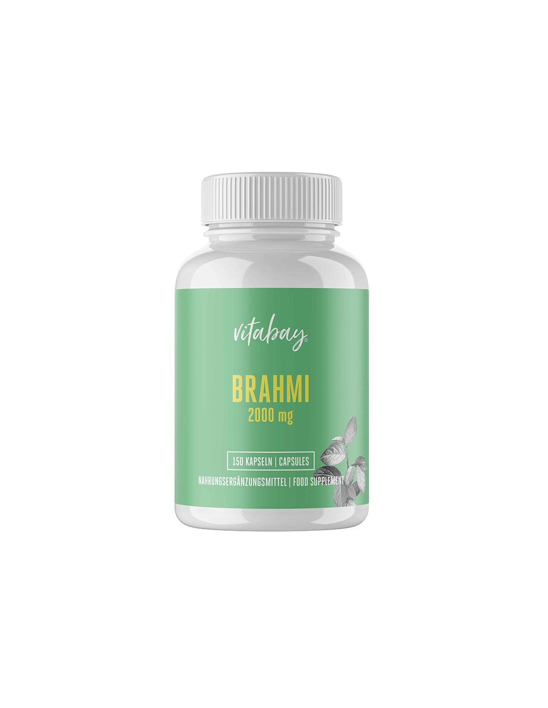 Brahmi - Extract Brahmi 2000 mg, 150 capsule Vitabay