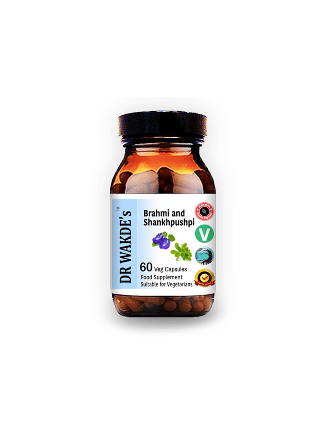 Brahmi & Shankhpushpi - stimulează creierul și reface celulele nervoase, 60 capsule