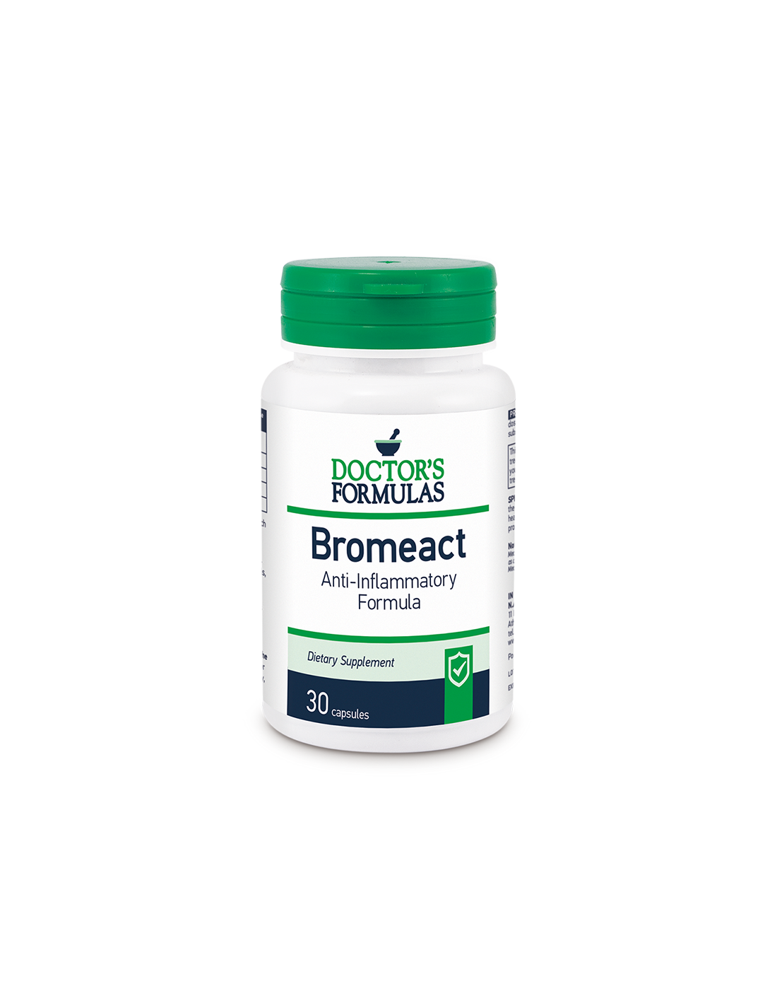 Antiinflamator - Bromelaina, Boswellia, Comuna Galbena - Bromeact, 30 Capsule Formule Doctor