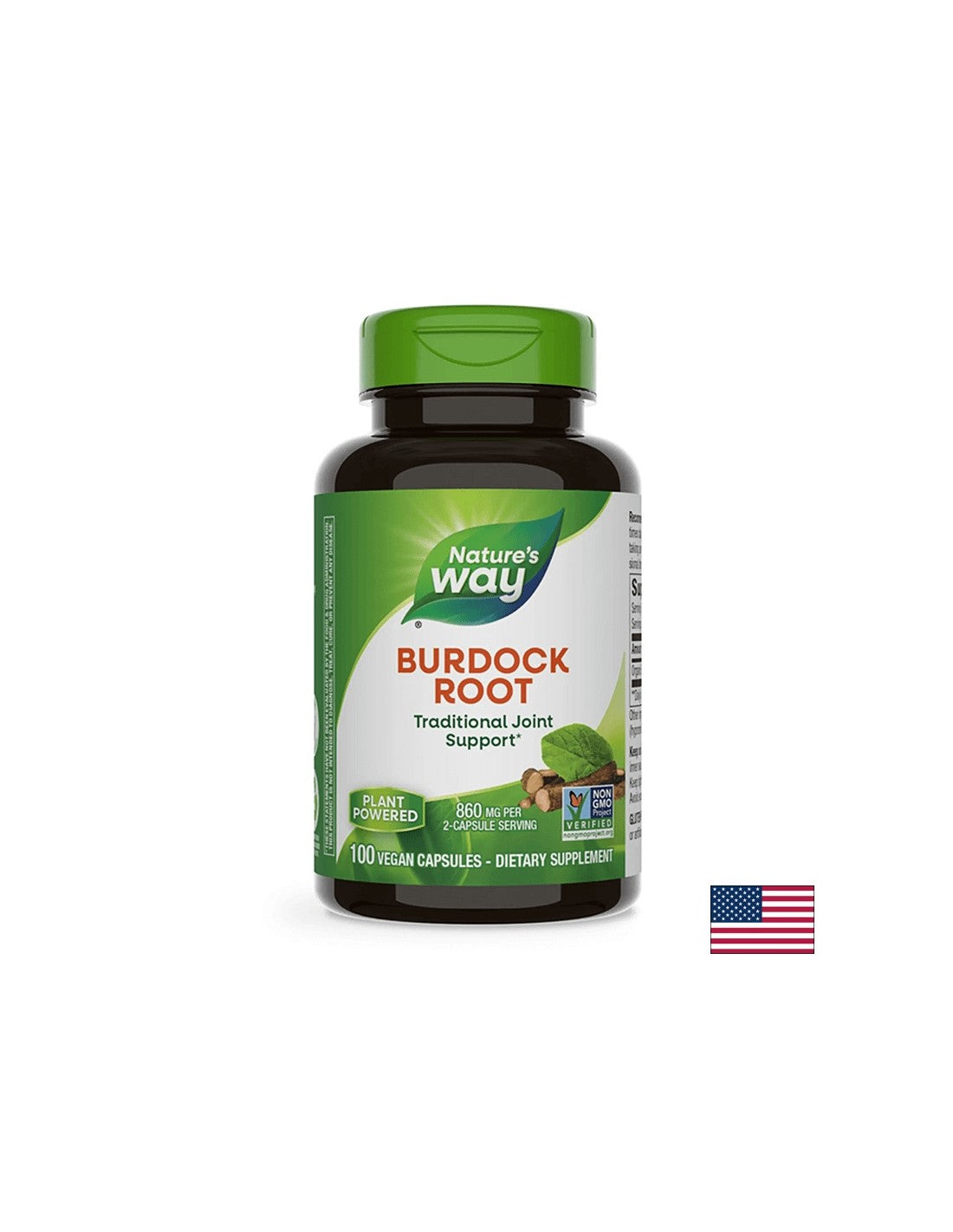 Rădăcină de brusture 475 mg - 100 capsule