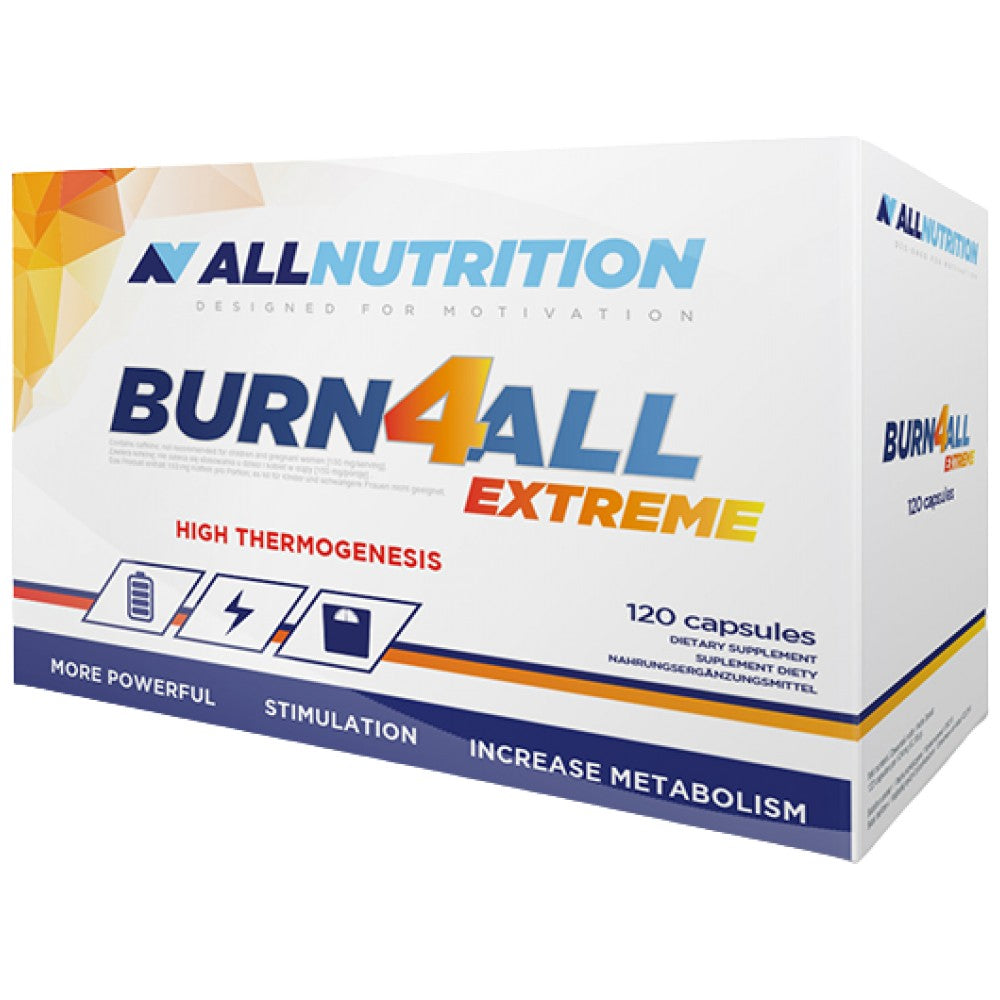 Burn4All Extreme | Termogeneză înaltă - 120 capsule