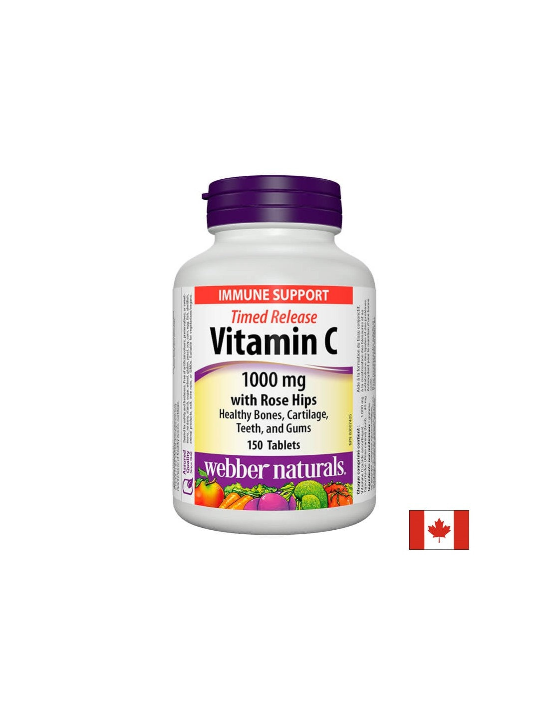 Vitamina C/ Vitamina C 1000 mg + Macese x 150 comprimate cu eliberare prelungita