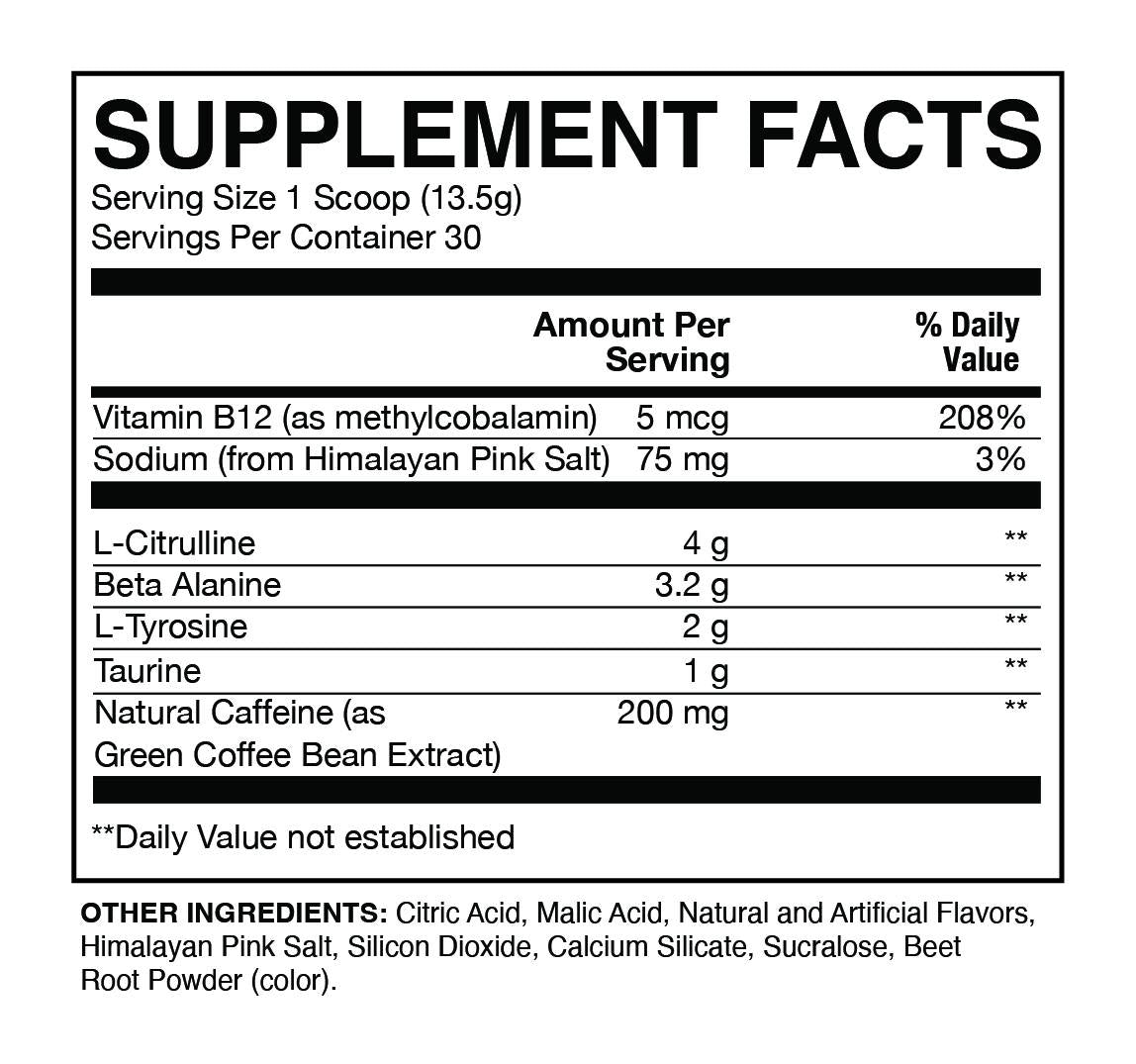 CBUM Essential Pre | cu cafeină naturală - 405 grame