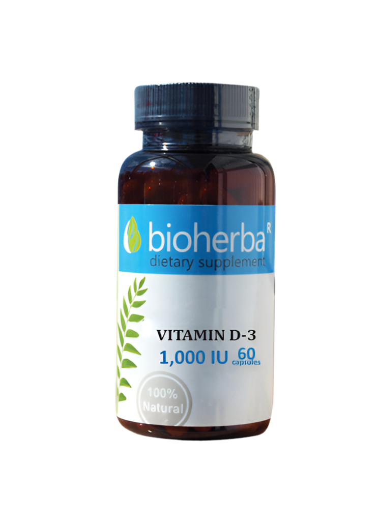 Vitamina D-3 1000 UI - 60 capsule