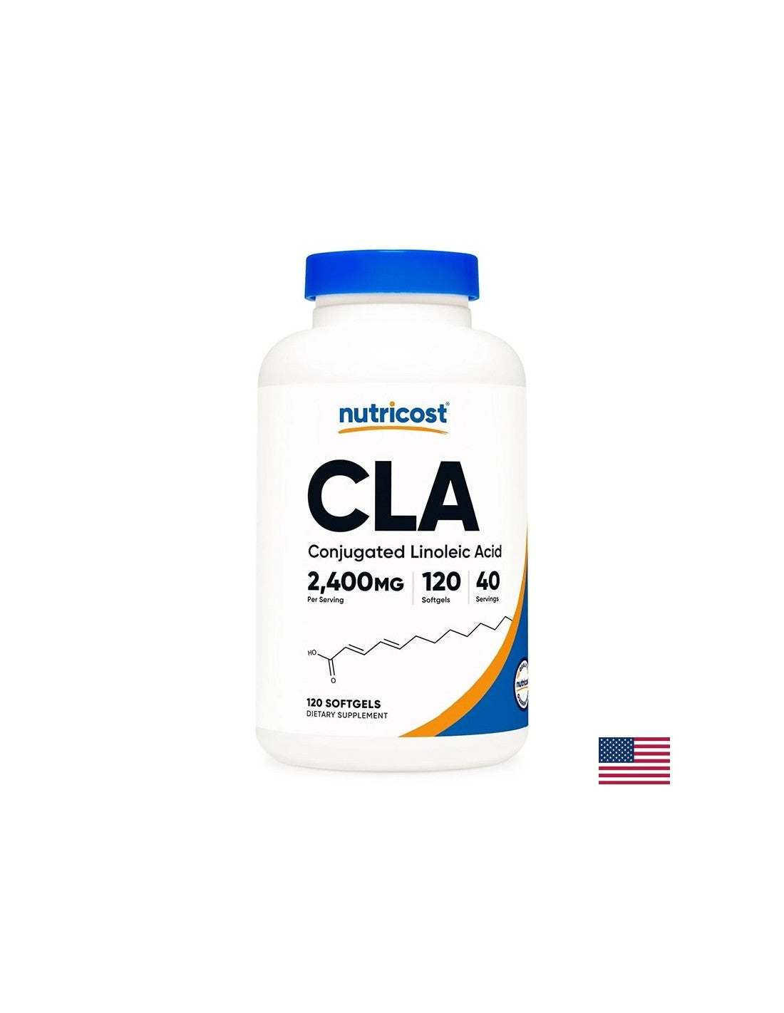 Arderea grăsimilor - CLA - Acid linoleic conjugat, 800 mg x 120 capsule softgel