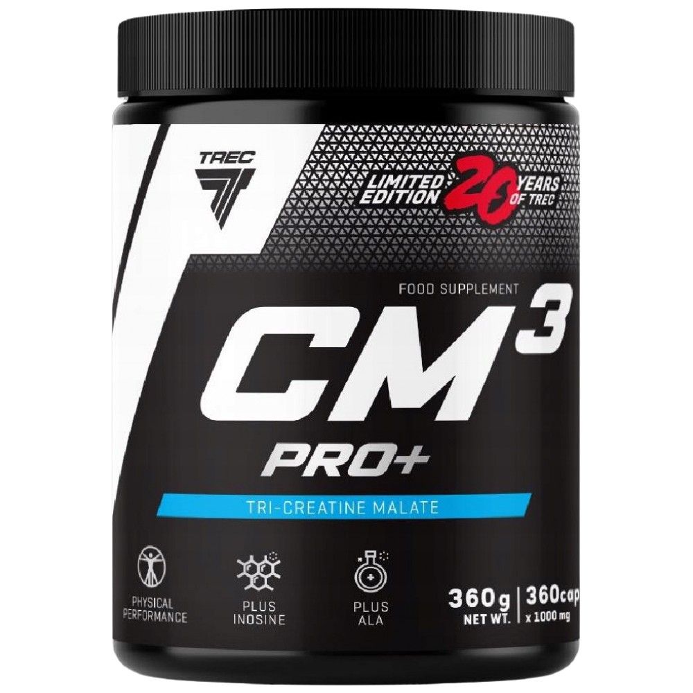 CM3 Pro+ | cu inozină și acid alfa lipoic - 360 capsule