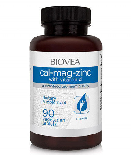 Cal-Mag-Zinc + Vitamina D / 90 Tablete