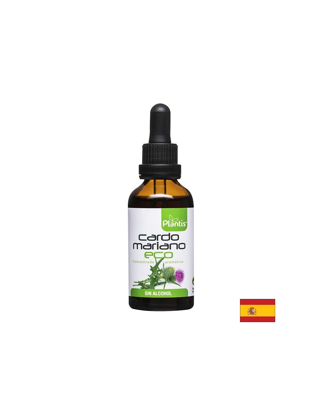 Ciulin de lapte - pentru un ficat sanatos - Cardo Mariano Eco Plantis®, Tinctura fara alcool, 50 ml