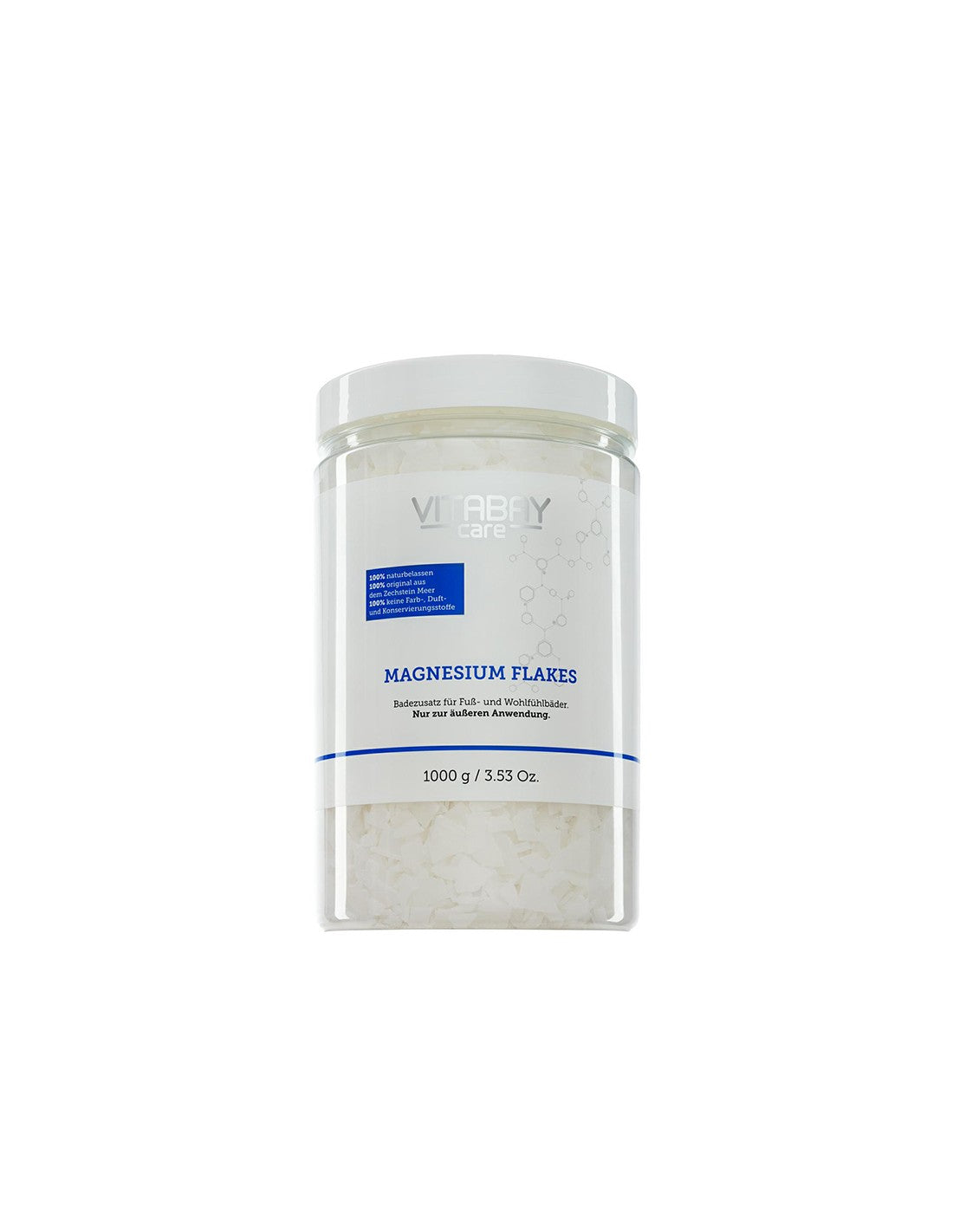 Fulgi de magneziu de îngrijire - Fulgi de magneziu, 1000 g Vitabay
